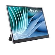 LG gram +view | Monitor Portatile da 16" | IPS 16:10 con risoluzione 2.5K e connessione USB-C, 16MR70