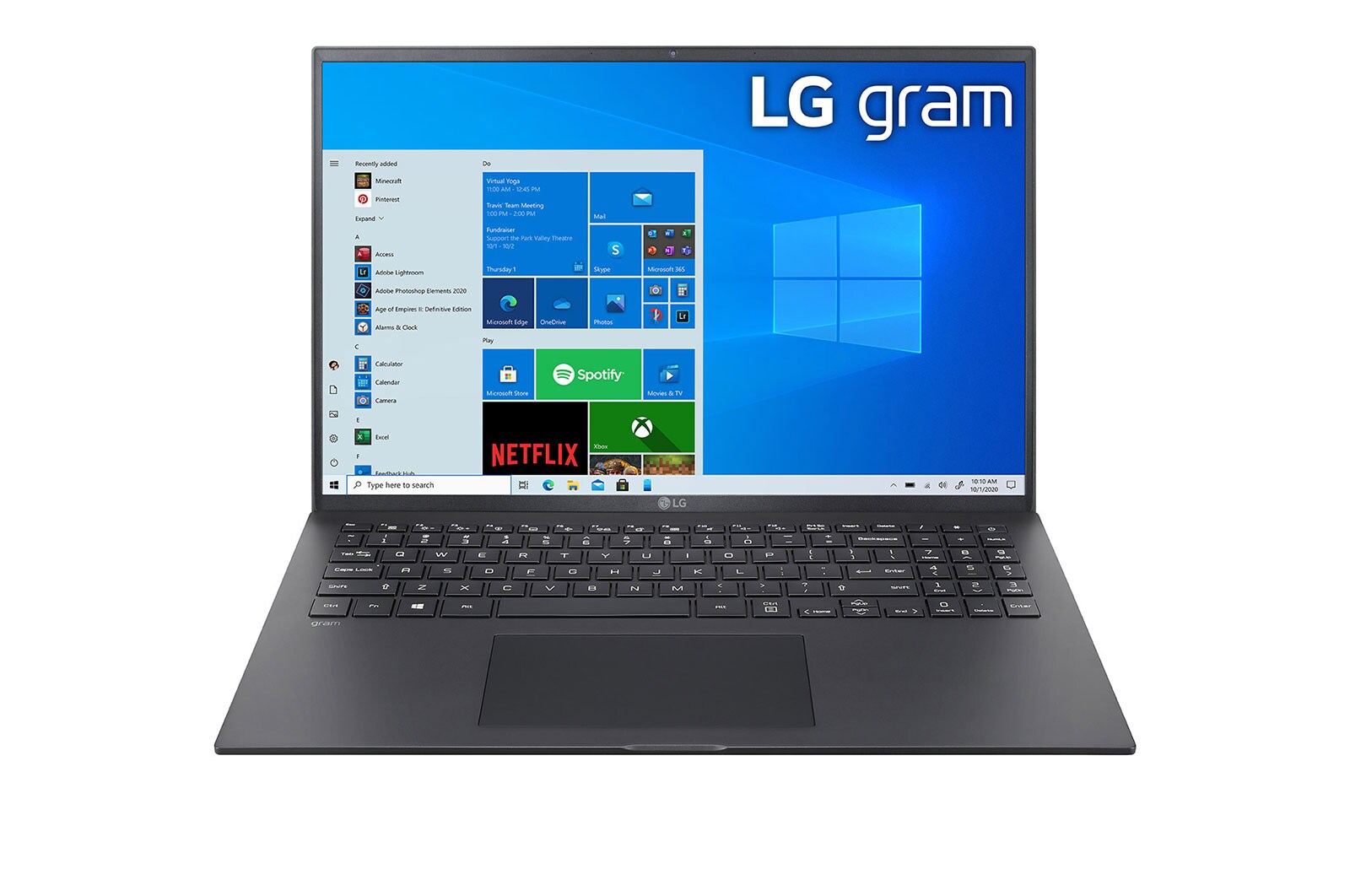 LG gram 16Z90P | Windows 10 Pro | 16" 16:10 | Intel® Core™ i5 | RAM 16GB | SSD 512GB | 1190g, 16Z90P-G.AP55D