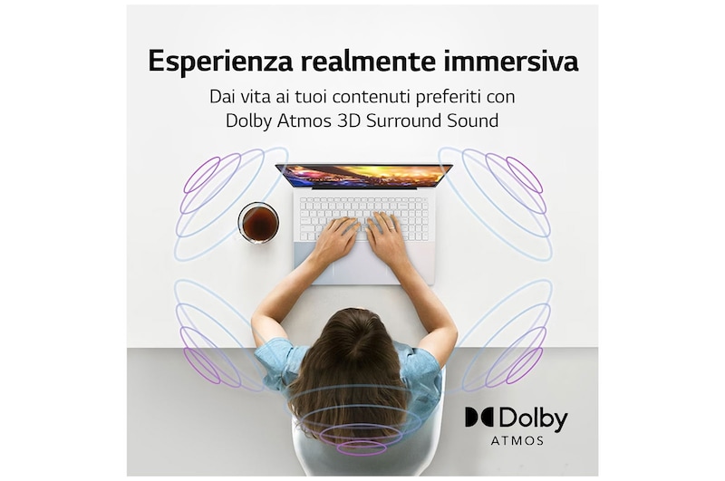 LG gram Style | Notebook Ultraleggero da 16"  con display OLED e Windows 11 Home | Elegante design iridescente in vetro, 16Z90RS-G.AA77D