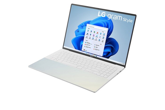 LG Notebook gram Style | 16" OLED, Windows 11 Home | Design iridescente, Intel® Core™ i7, 16GB RAM, SSD 512GB, 16Z90RS-G.AA74D