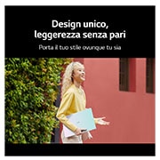 LG gram Style | Notebook Ultraleggero da 16"  con display OLED e Windows 11 Home | Elegante design iridescente in vetro, 16Z90RS-G.AA77D