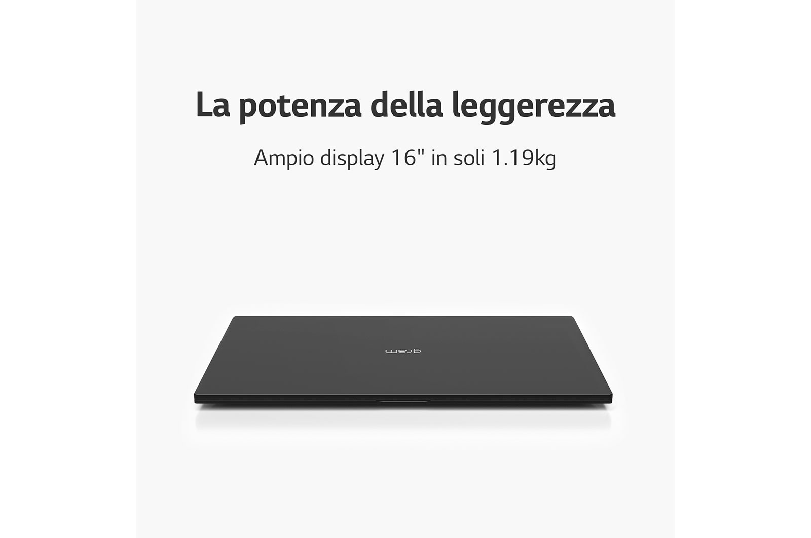 LG gram 16ZB90R | Notebook Ultraleggero con Windows 11 Home | 16", Intel® Core™ i5, 16GB RAM, SSD 512GB, Obsidian Black, 16ZB90R-G.AA55D