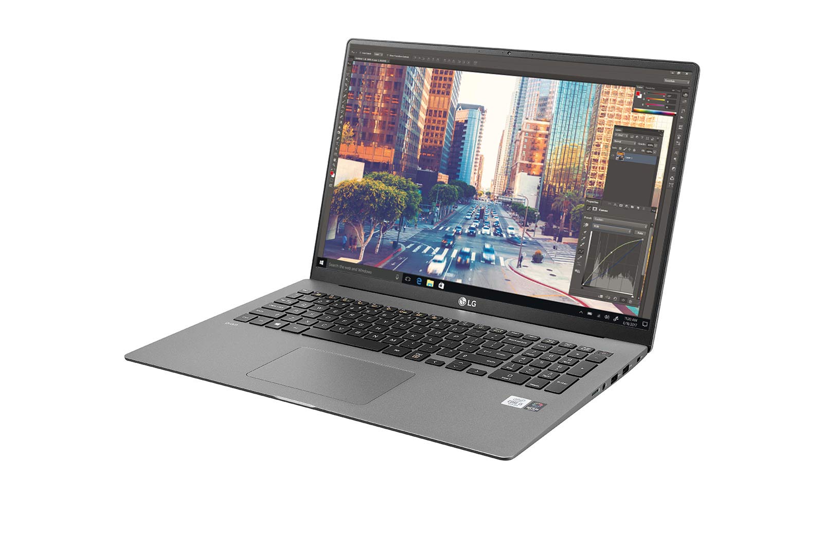 LG gram Notebook 17” 16:10 Intel i7 16GB RAM 1350g, 17Z90N-V.AA85D