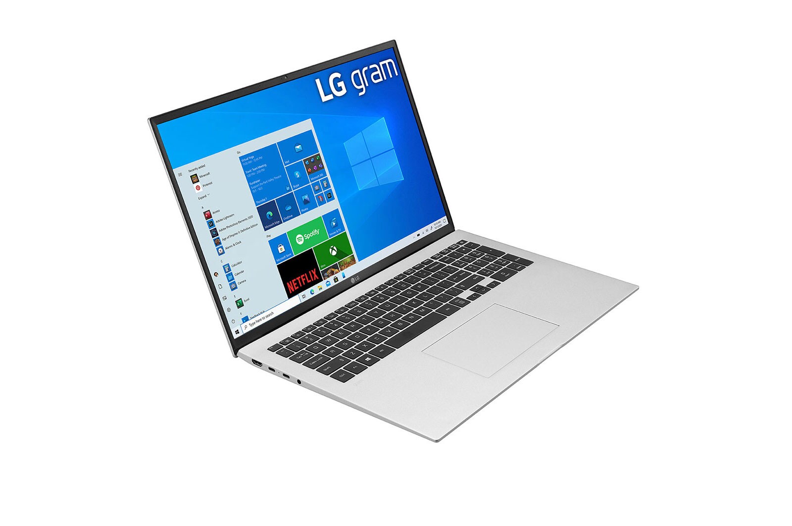 LG gram 17Z90P | Windows 10 Home | 17" 16:10 | Intel® Core™ i7 | RAM 16GB | SSD 512GB | 1350g, 17Z90P-G.AA76D