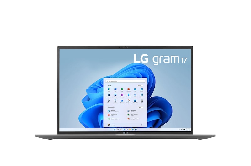 LG gram 17Z90Q | Windows 11 Home | 17" 16:10 | Intel® Core™ i5 | RAM 16GB | SSD 512GB | 1350g, 17Z90Q-G.AA55D