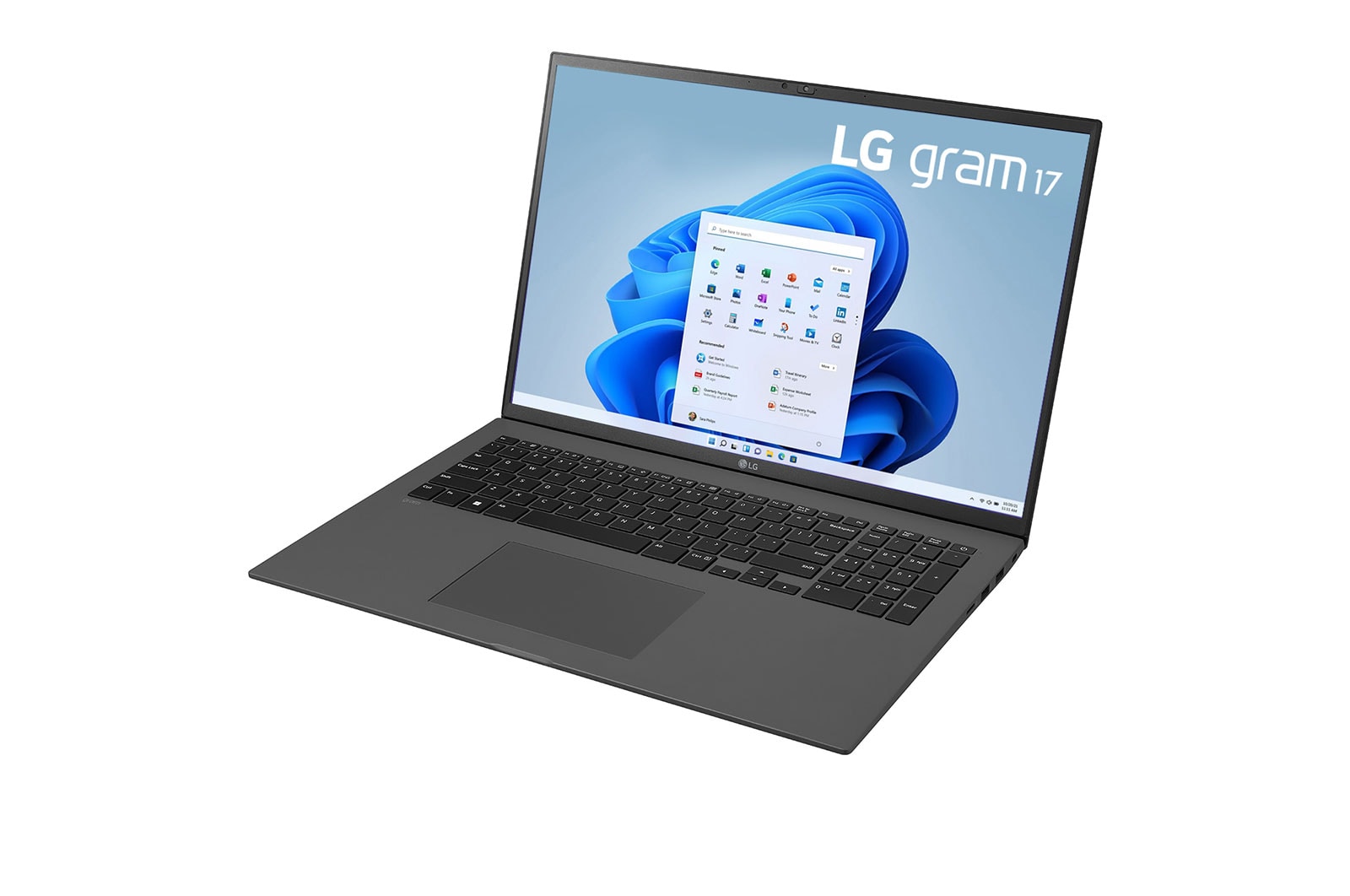 LG gram 17Z90Q | Windows 11 Home | 17" 16:10 | Intel® Core™ i5 | RAM 16GB | SSD 512GB | 1350g, 17Z90Q-G.AA55D