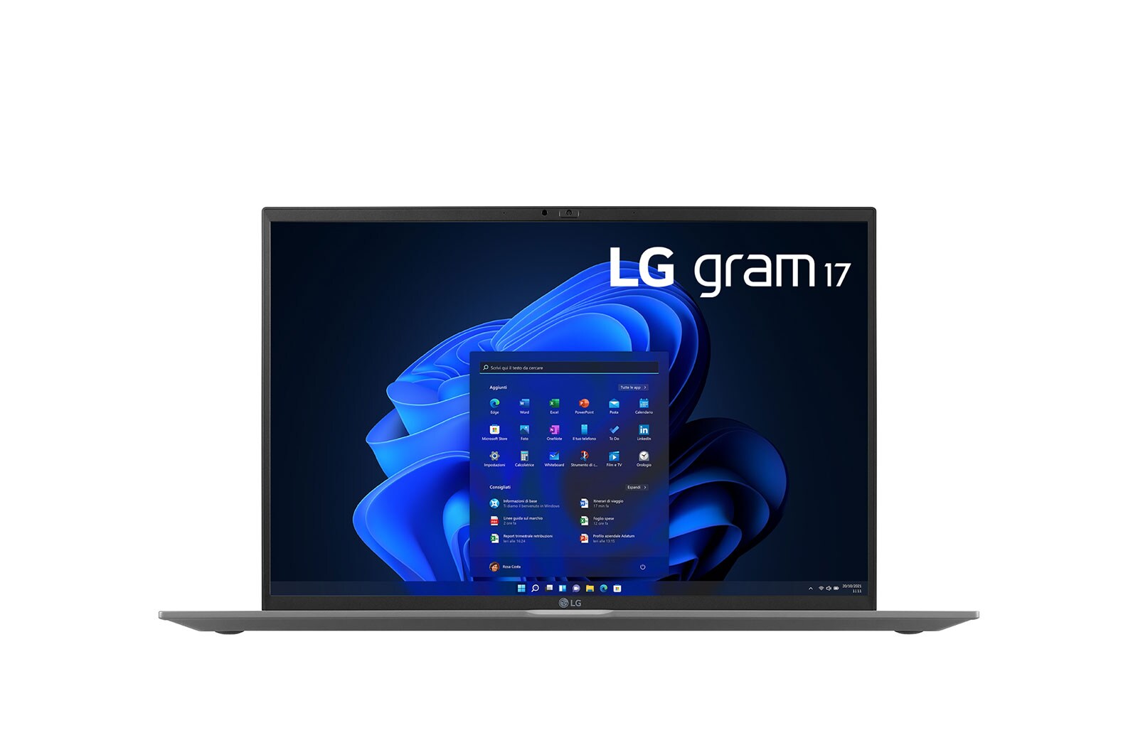LG gram 17Z90Q | Windows 11 Pro | 17" 16:10 | Intel® Core™ i7 | RAM 16GB | SSD 512GB | 1350g, 17Z90Q-G.AP76D