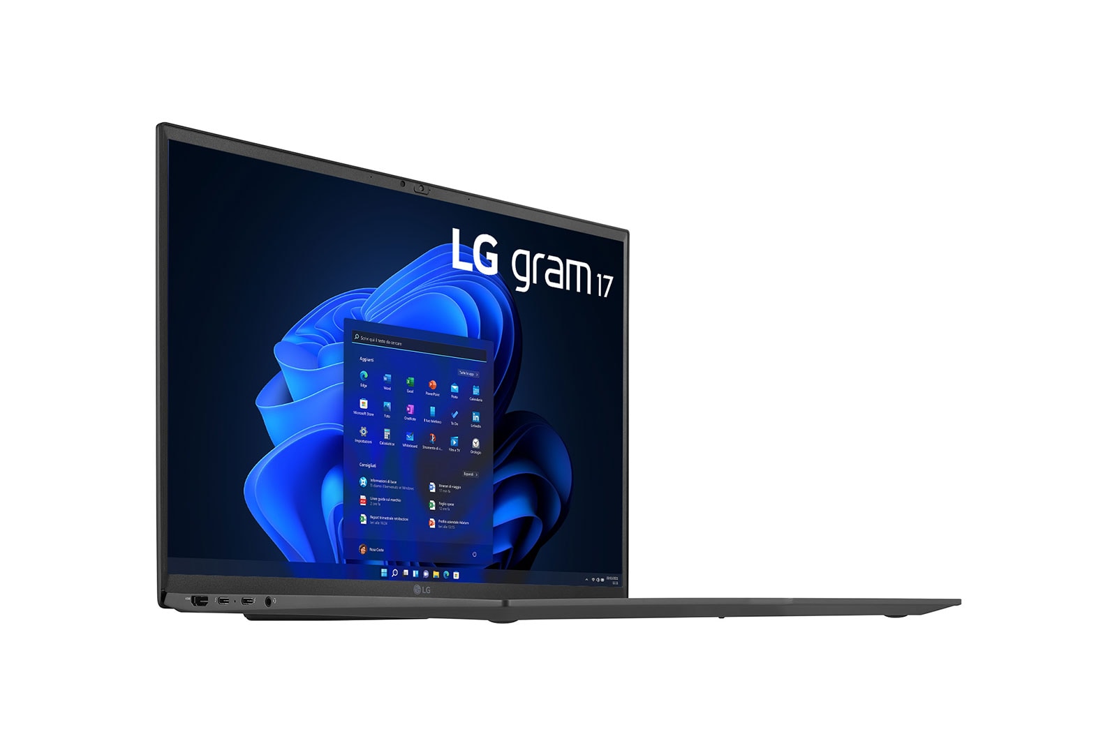 LG gram 17Z90Q | Windows 11 Pro | 17" 16:10 | Intel® Core™ i7 | RAM 16GB | SSD 512GB | 1350g, 17Z90Q-G.AP76D