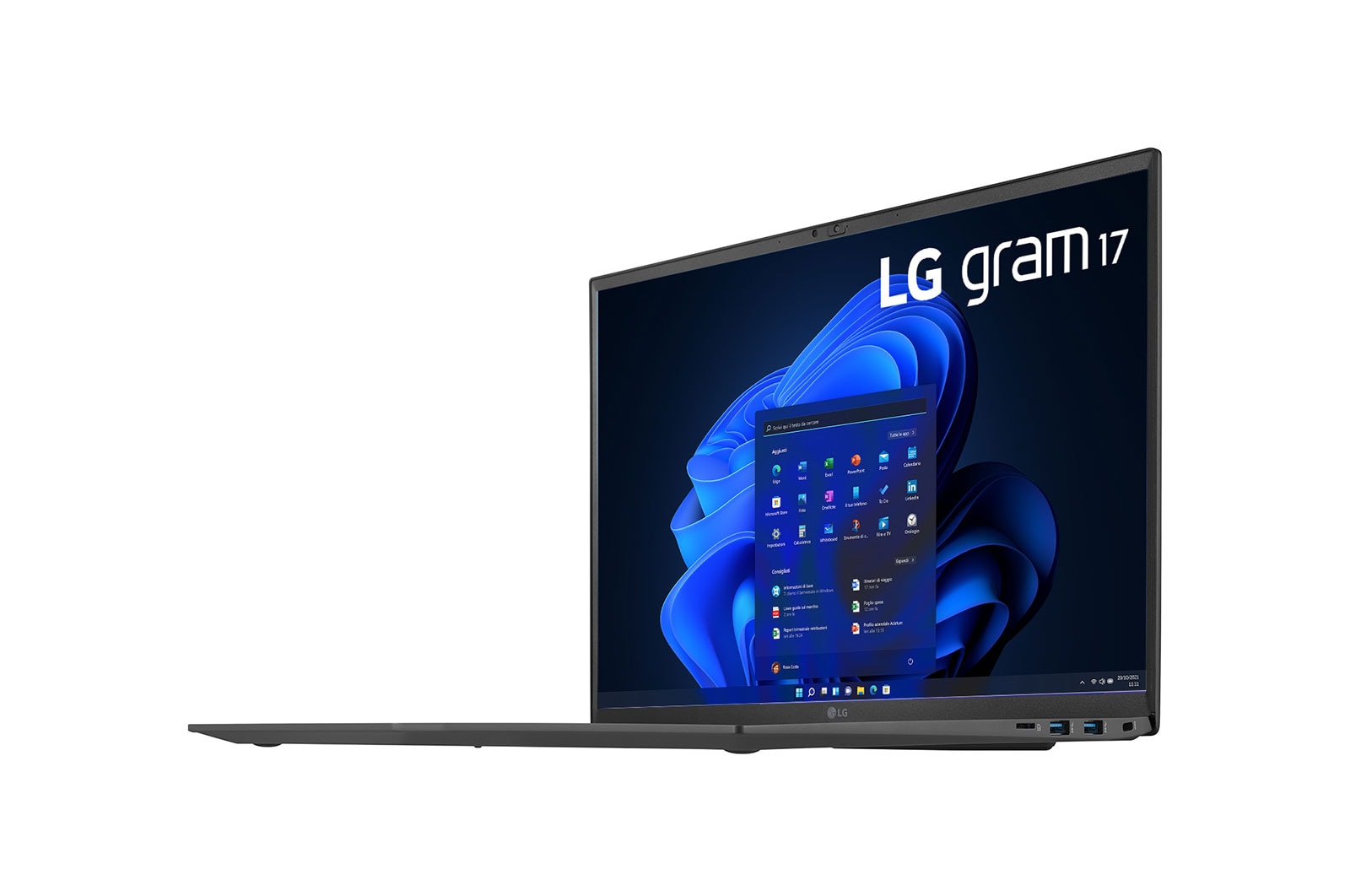 LG gram 17Z90Q | Windows 11 Pro | 17" 16:10 | Intel® Core™ i7 | RAM 16GB | SSD 512GB | 1350g, 17Z90Q-G.AP76D