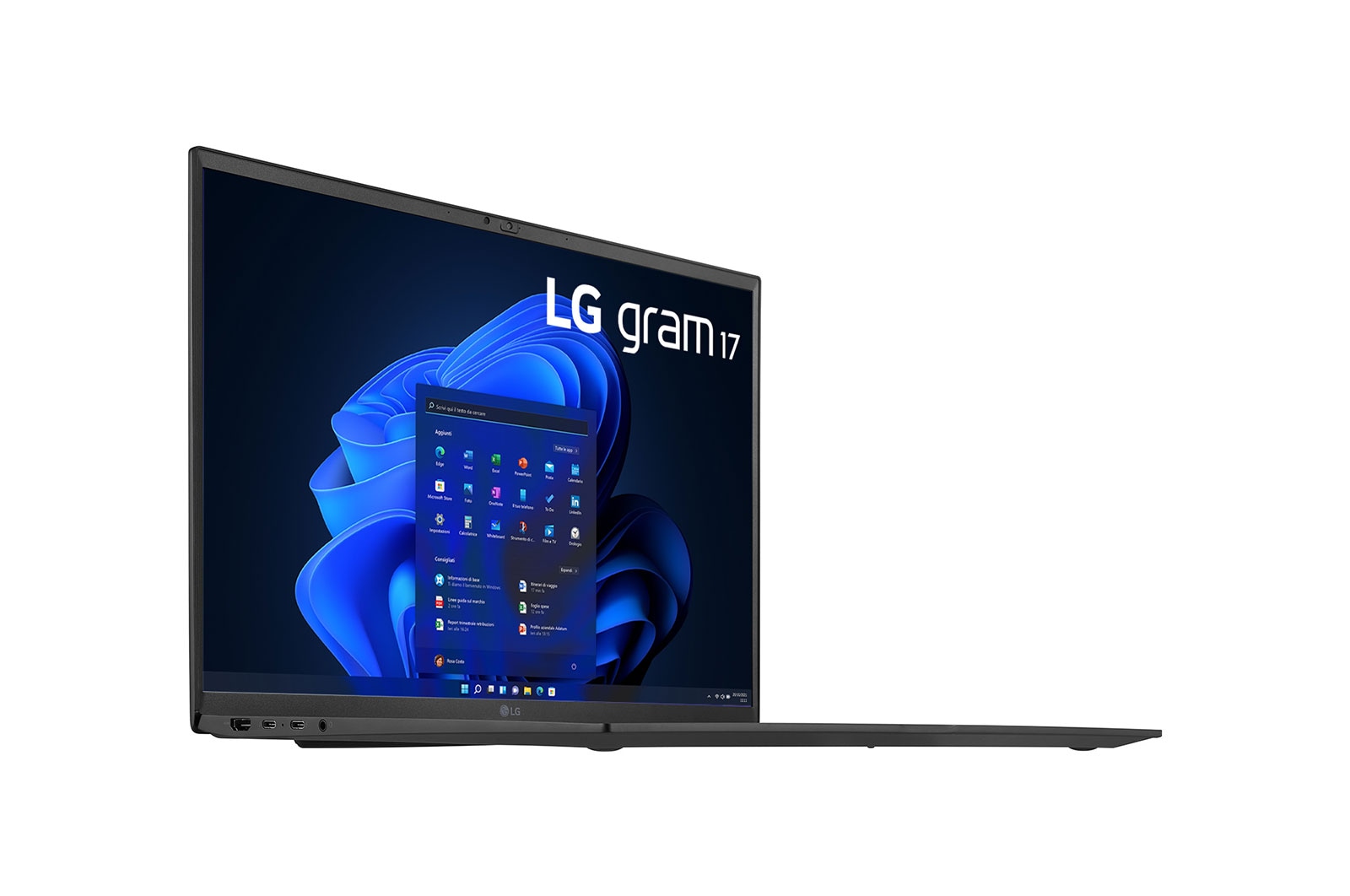 LG gram 17Z90Q | Windows 11 Pro | 17" 16:10 | Intel® Core™ i7 | RAM 16GB | SSD 1TB | 1350g, 17Z90Q-G.AP78D
