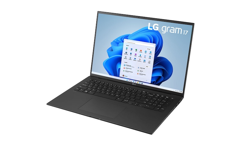 LG gram 17Z90R | Notebook Ultraleggero con Windows 11 Home e GPU dedicata RTX 3050 | 17'', Intel® Core™ i7, 16GB RAM, SSD 1TB, Obsidian Black, 17Z90R-E.AA78D