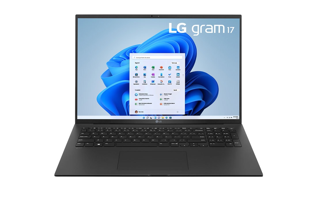 LG gram 17Z90R | Notebook Ultraleggero con Windows 11 Home e GPU