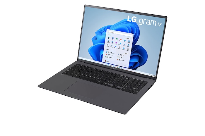 LG Notebook gram | 17", Windows 11 Home | Intel® Core™ i7, 16GB RAM, SSD 1TB, solo 1.35kg di peso, Grigio Antracite, 17Z90R-G.AA79D
