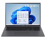 LG Notebook gram | 17", Windows 11 Home | Intel® Core™ i7, 16GB RAM, SSD 1TB, solo 1.35kg di peso, Grigio Antracite, 17Z90R-G.AA79D