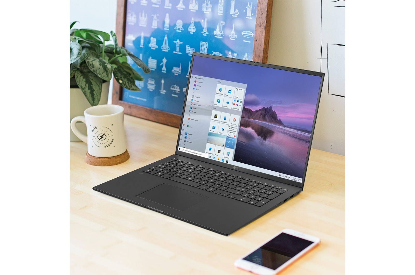 LG Notebook gram 17" | Windows 11 Home | i7, 16GB RAM, 512GB SSD, Grigio, 17ZB90R-G