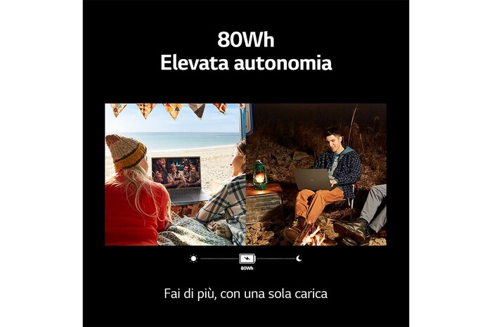 LG Notebook gram 17" | Windows 11 Home | i7, 16GB RAM, 512GB SSD, Grigio, 17ZB90R-G