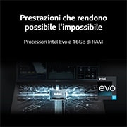 LG Notebook gram 17" | Windows 11 Home | i7, 16GB RAM, 512GB SSD, Grigio, 17ZB90R-G