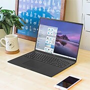 LG Notebook gram 17" | Windows 11 Home | i7, 16GB RAM, 512GB SSD, Grigio, 17ZB90R-G