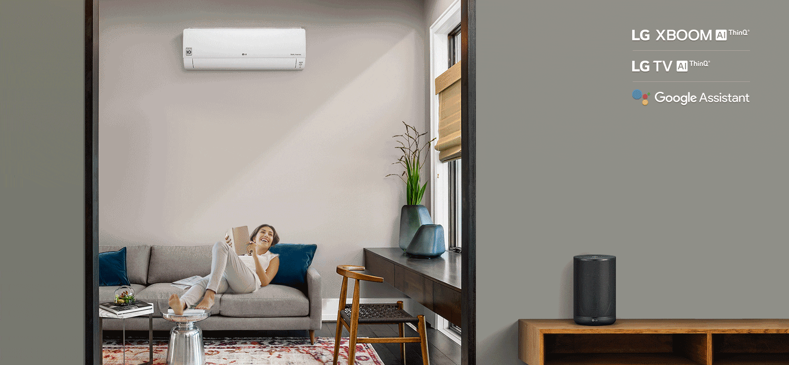 LG DualCool Inverter Libero Smart S12ET - 12000 BTU Wi-Fi ThinQ A