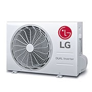 LG DUALCOOL Deluxe Climatizzatore Inverter 12000 BTU, UVnano™, Riscaldamento, Wi-Fi ThinQ®, DC12RK