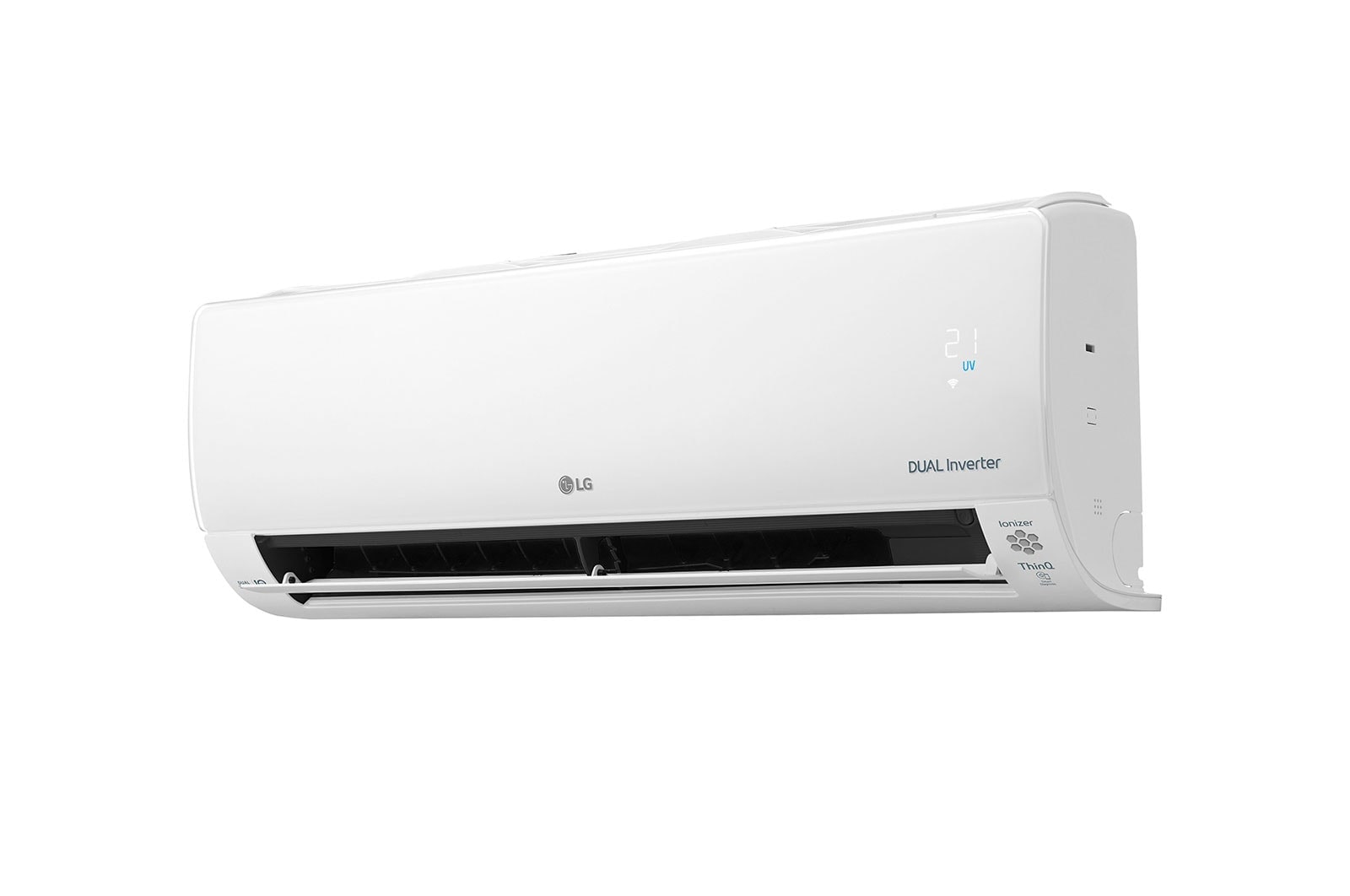 LG DUALCOOL Deluxe Climatizzatore Inverter 12000 BTU, UVnano™, Riscaldamento, Wi-Fi ThinQ®, DC12RK