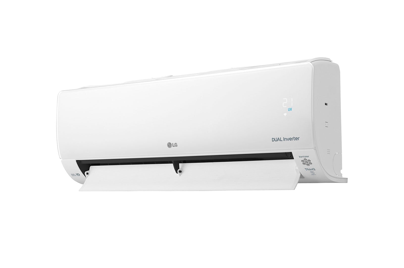 LG DUALCOOL Deluxe Climatizzatore Inverter 12000 BTU, UVnano™, Riscaldamento, Wi-Fi ThinQ®, DC12RK