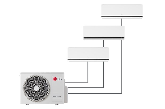 Foto frontale condizionatore Monosplit 3S1DLX9912.MULT