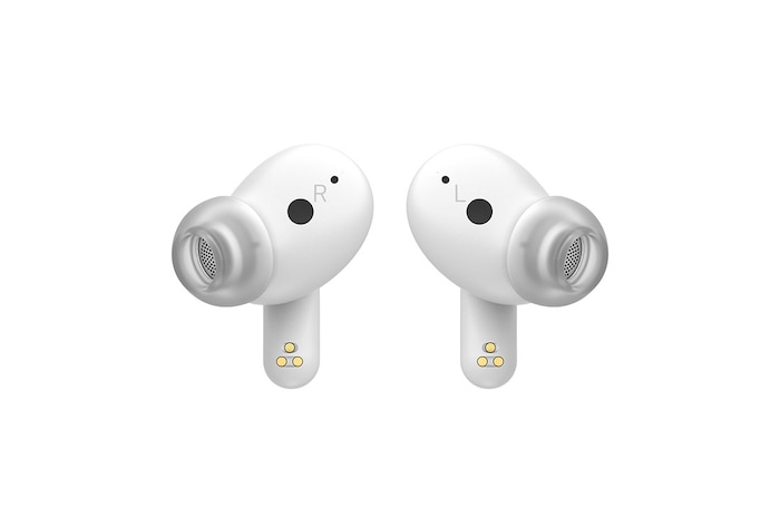 LG Tone Free FP9W White Cuffie True Wireless con ANC, Custodia di ricarica UVnano antibatterica, Bluetooth, Meridian Audio, TONE-FP9W.CEUFLLK