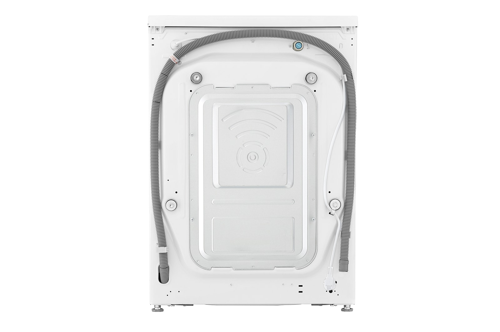 LG Lavasciuga 10/6kg AI DD | Serie R5 Classe D / A-10% | 1400 giri, TurboWash 360, Vapore, Allergy Care, Eco Hybrid | Bianca, D4R5010TSWS