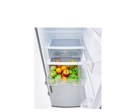 LG Frigorifero Combinato Maniglie attive Display esterno LED, GBB530NSQFE
