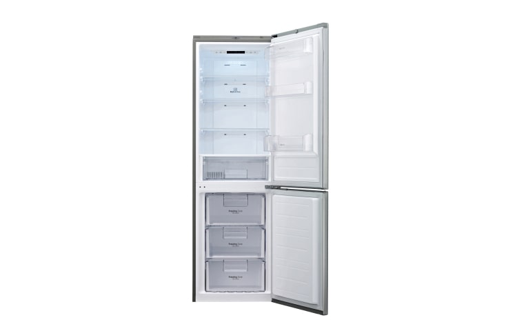 LG Frigorifero Combinato  Maniglie integrate Display interno LED , GBB530PZCPS