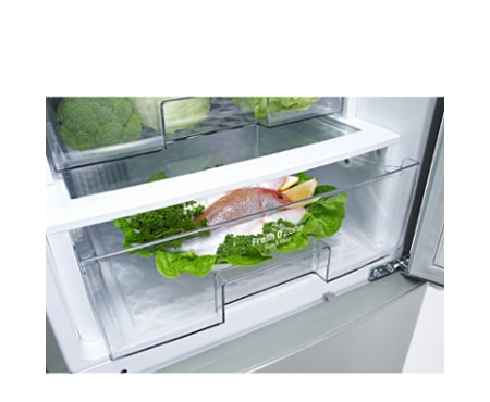 LG Frigorifero Combinato Total No Frost in  di risparmio energetico, display esterno e colorazione Inox Graphite., GBB539NSQZB