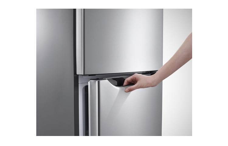 LG Frigorifero Combinato  Maniglie integrate Display interno LED , GBB539PZCPS