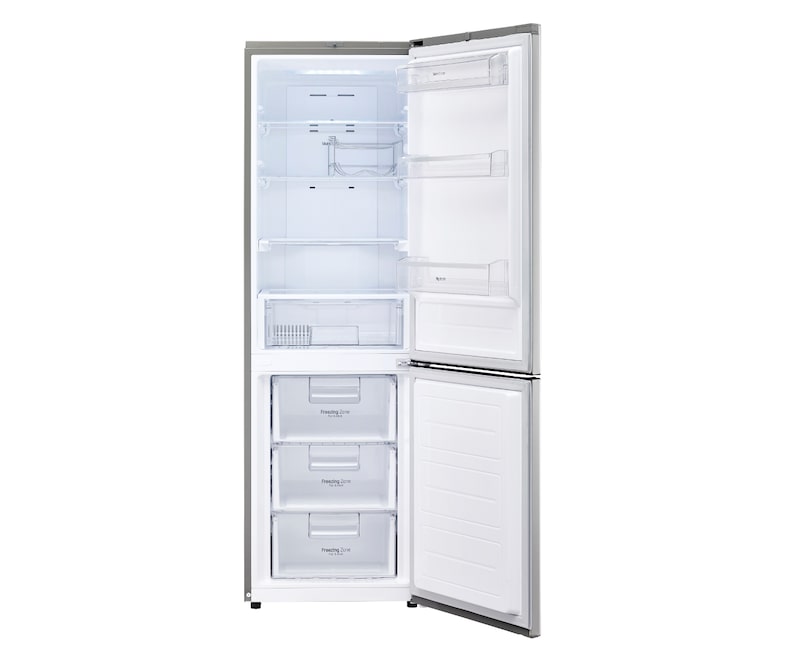 LG Frigorifero Combinato Total No Frost in  con il 20% di risparmio energetico con il Compressore LG. Colore Inox Premium., GBB539PZCWS