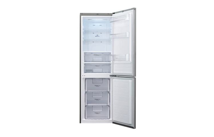 LG Frigorifero Combinato Total no Frost in  con 40% di risparmio energetico e maniglie integrate., GBB539PZQZS