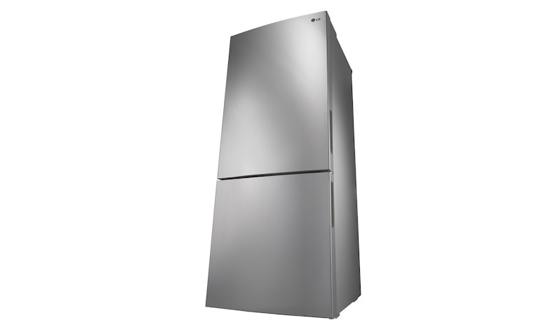 LG Frigorifero Combinato Largo 70  Maniglie integrate Display interno LED , GBB547PZYZH