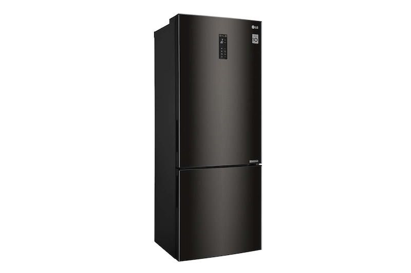 LG Frigorifero Combinato Largo 70  Maniglie integrate Display esterno LED , GBB548BLCZH