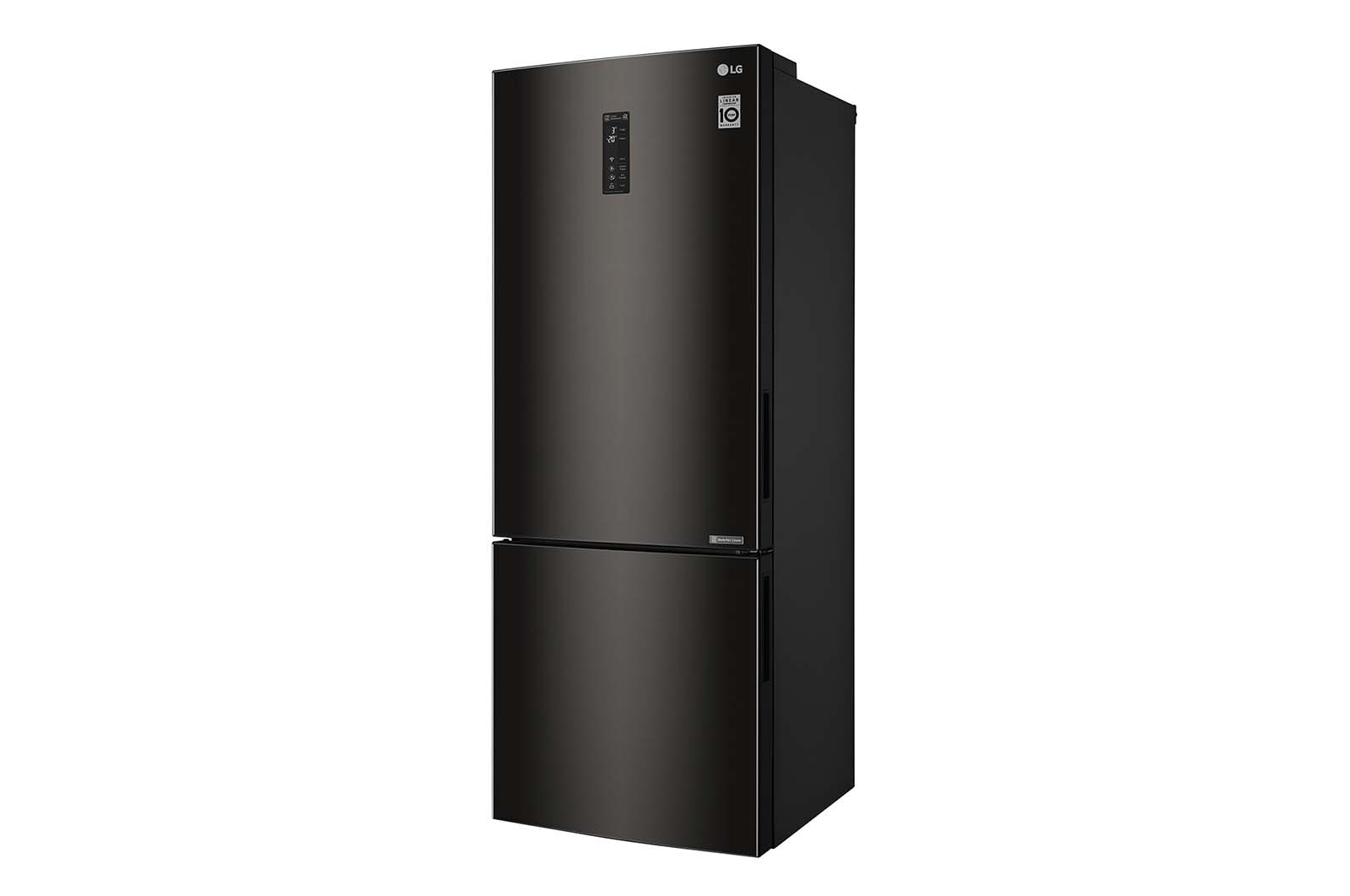 LG Frigorifero Combinato Largo 70  Maniglie integrate Display esterno LED , GBB548BLCZH