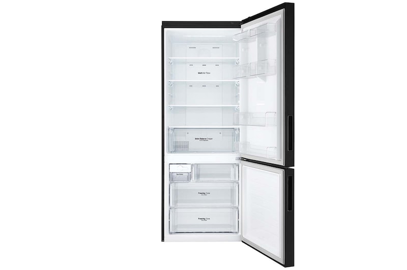 LG Frigorifero Combinato Largo 70  Maniglie integrate Display esterno LED , GBB548BLCZH