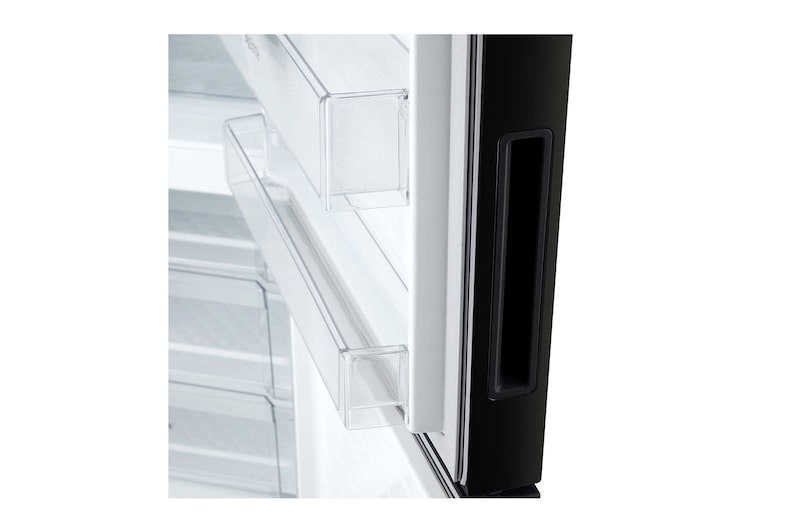 LG Frigorifero Combinato Largo 70  Maniglie integrate Display esterno LED , GBB548BLCZH