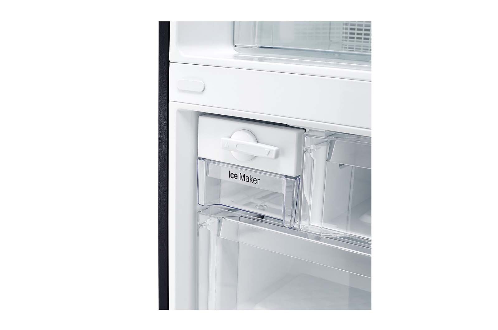 LG Frigorifero Combinato Largo 70  Maniglie integrate Display esterno LED , GBB548BLCZH
