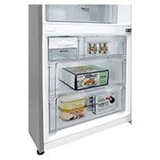 LG Frigorifero Combinato Largo 70  Maniglie a barra Display esterno LED , GBB548NSQFE