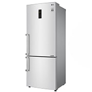 LG Frigorifero Combinato Largo 70  Maniglie a barra Display esterno LED , GBB548NSQFE