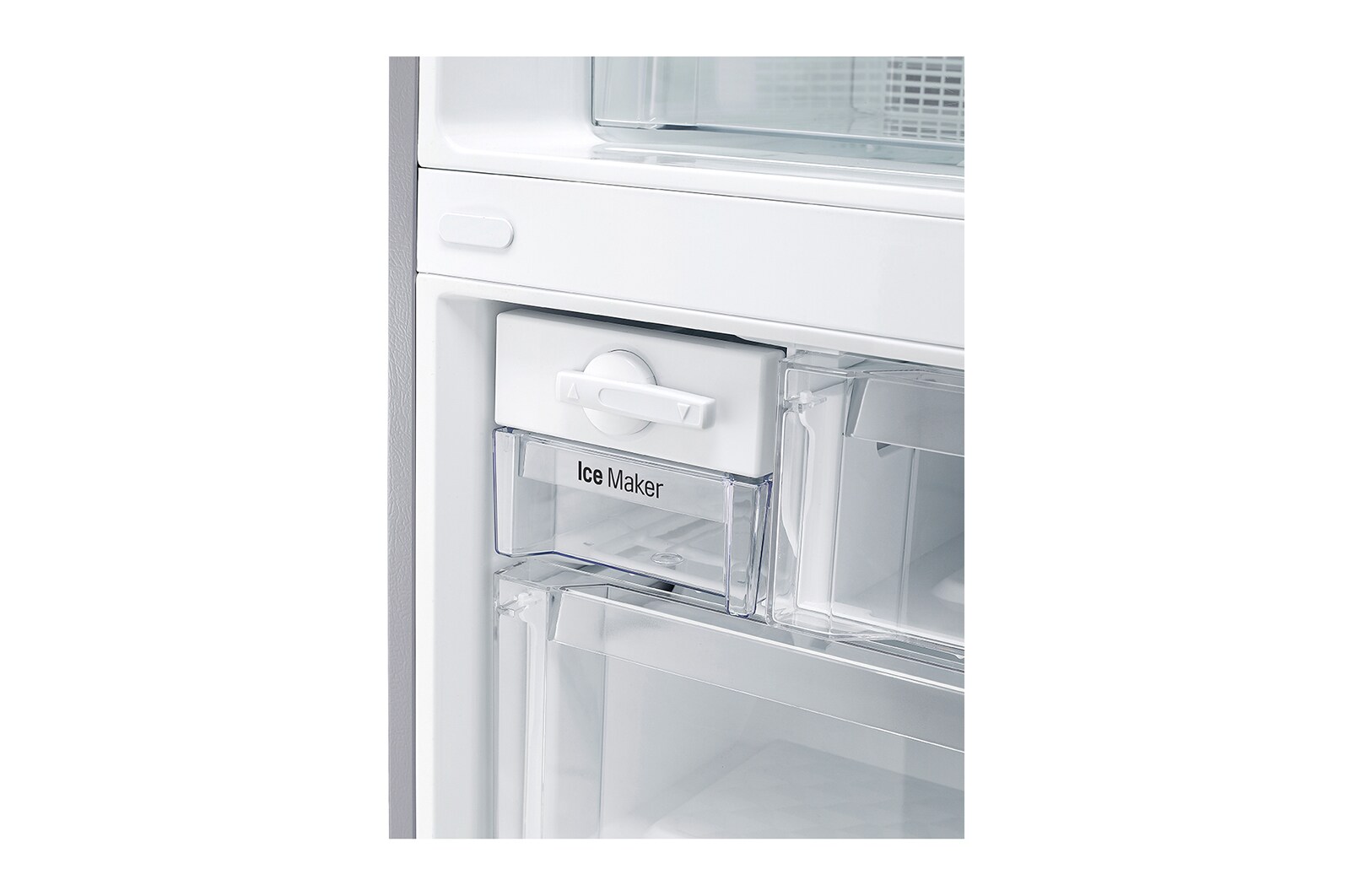 LG Frigorifero Combinato Largo 70  Maniglie a barra Display esterno LED , GBB548NSQFE