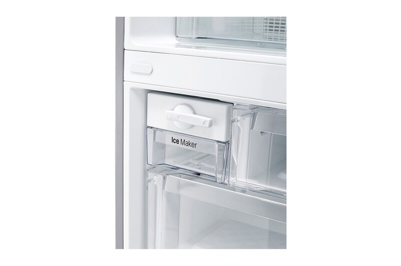 LG Frigorifero Combinato Largo 70 Maniglie a barra Display esterno LED , GBB548NSQFE