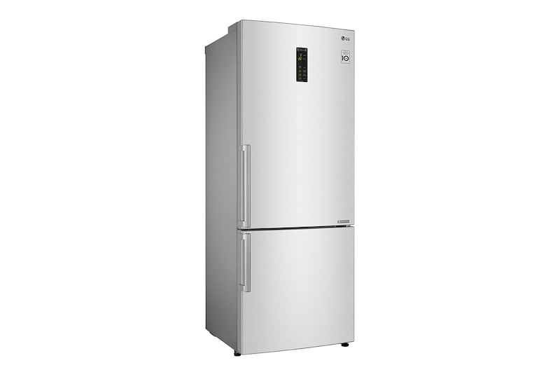 LG Frigorifero Combinato Largo 70  Maniglie esterne a barra Display esterno LED, GBB548NSQZB