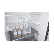 LG Frigorifero combinato 70cm | Classe E, 462L | Wi-Fi, Door & Linear Cooling, Fresh Balancer, No frost | Inox , GBB567PZCMB