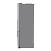 LG Frigorifero Smart Combinato Largo 70 Classe energetica E Maniglie a barra in alluminio Display esterno LED, GBB567PZCZB