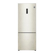 LG Frigorifero combinato 70cm | Classe E, 462L | Wi-Fi, Door & Linear Cooling, Fresh Balancer, No frost | Sabbia, GBB567SECMN