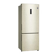 LG Frigorifero combinato 70cm | Classe E, 462L | Wi-Fi, Door & Linear Cooling, Fresh Balancer, No frost | Sabbia, GBB567SECMN